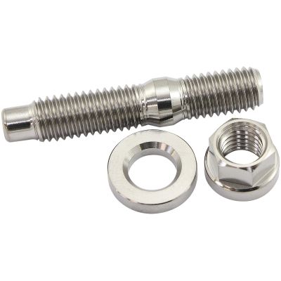 Aeroflow - M8 x 1.25mm Titanium Stud, Nut and Washer Kit AF55-2005