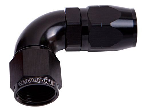25 - ALLOY 90 DEG HOSE END -8AN - AF553-08BLK-25
