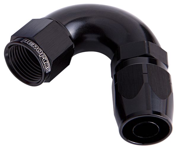 ALLOY 120 DEG HOSE END -16AN - AF554-16BLK
