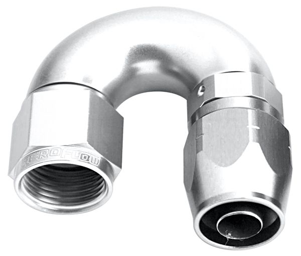 ALLOY 180 DEG HOSE END -12AN - AF556-12S
