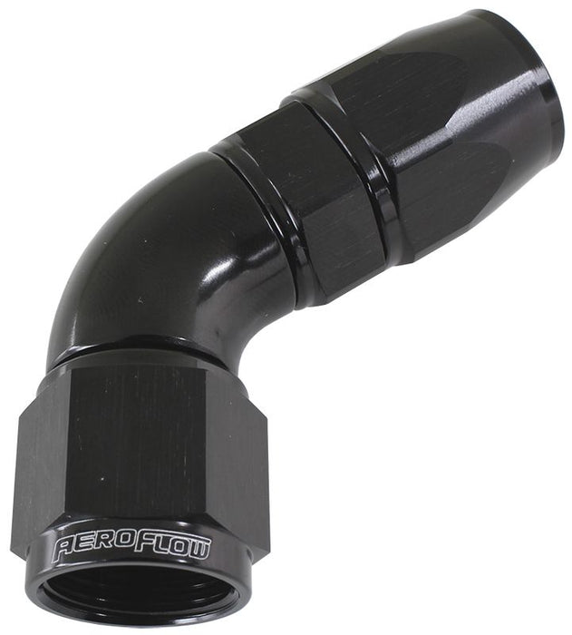 60 DEG -12AN FULL FLOW TEFLON - AF578-12DBLK