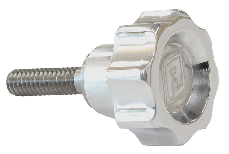 Polished bottle bracket nut - AF59-6400