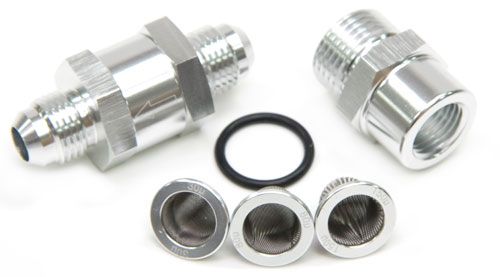 -8AN INLINE FUEL & OIL FILTER - AF608-08S