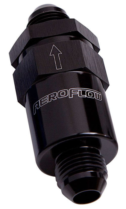 BILLET FUEL FILTER -6AN - AF609-06BLK