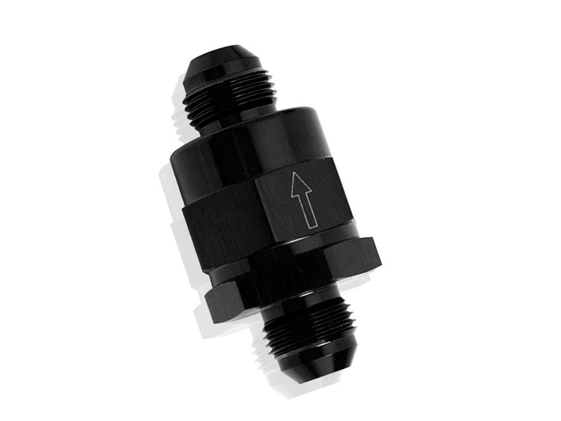 CHECK VALVE INLINE -8AN - AF612-08BLK