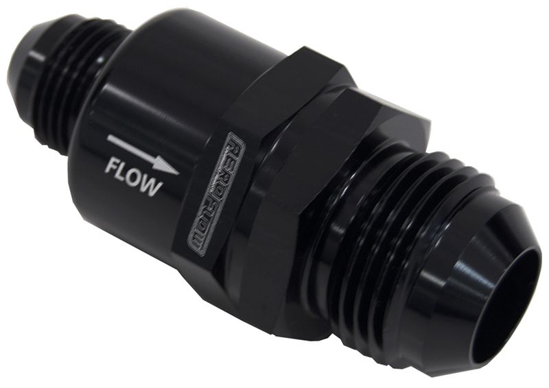 08BLK - CHECK VALVE INLINE -12 TO -8AN - AF612-12-08BLK