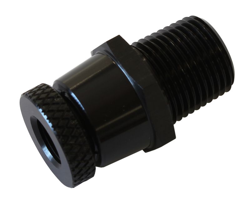 3/8" NPT INLINE TAP DRAIN 1/8 - AF615-01BLK
