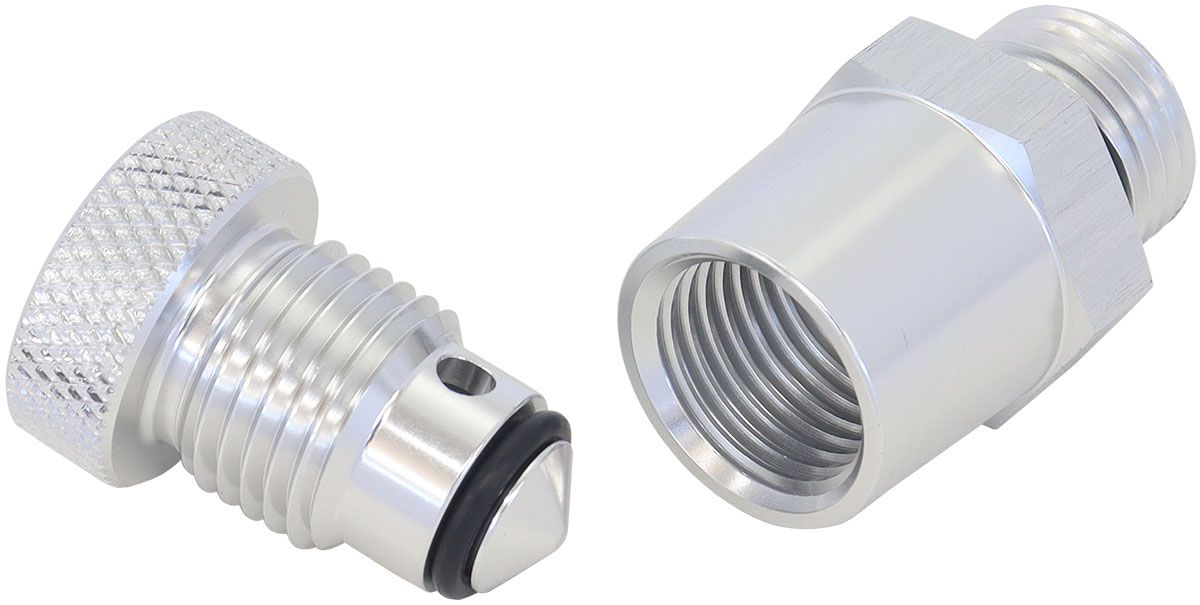 -6 ORB INLINE TAP / DRAIN 1/8 - AF615-02S