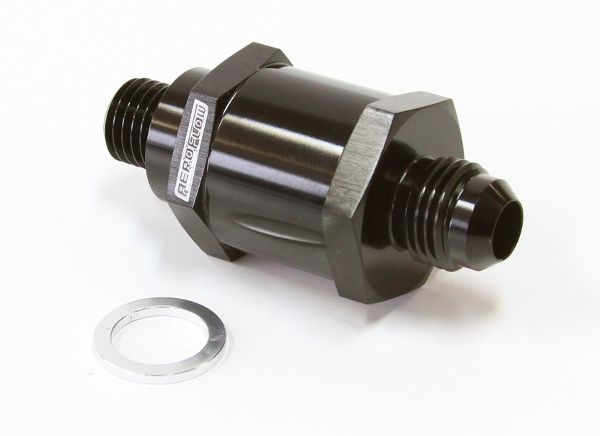 M12 X 1.5MM X -6AN CHECKVALVE - AF615-06BLK