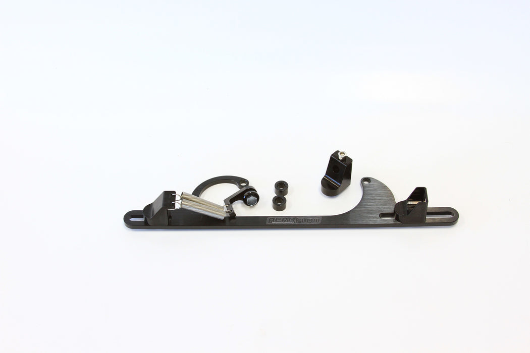 BILLET THROTTLE CABLE BRACKET - AF64-2001BLK