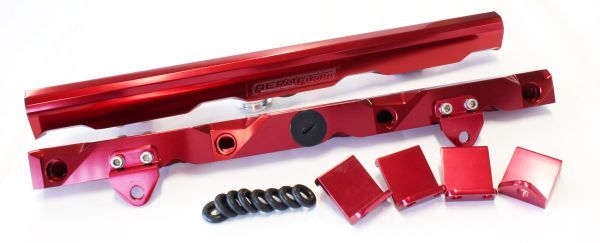 LS7 FUEL RAILS RED - AF64-2007R