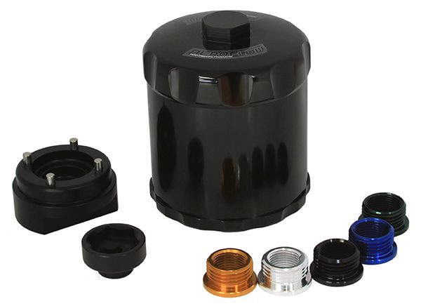 AEROFLOW OIL FILTER BLACK - AF64-2016BLK