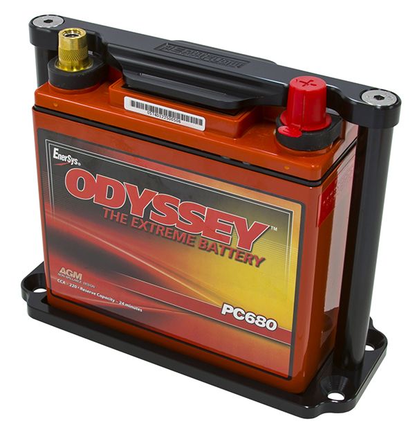 BATTERY HOLD DOWN TRAY - AF64-2100BLK