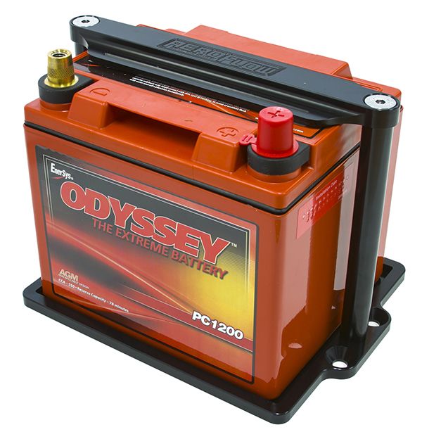 BATTERY HOLD DOWN TRAY - AF64-2102BLK