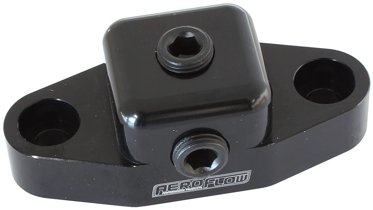 GM LS OIL PORT ADAPTER ALLOWS - AF64-2189BLK