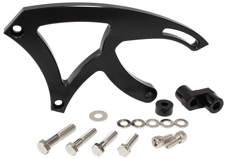BLACK CLEV P/STEER BRACKET - AF64-4009BLK