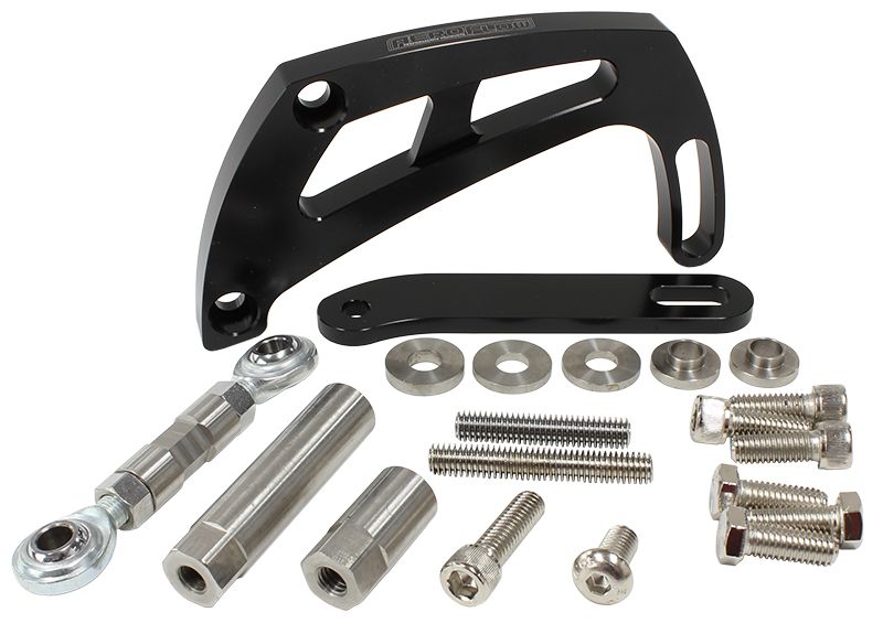 BLACK POWER STEER BRACKET S/B - AF64-4011BLK