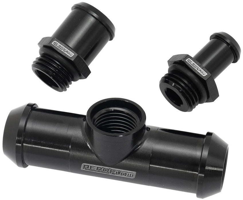FORD BARRA BA BF FG XR6 HEATER HOSE T-PIECE - AF64-4041BLK