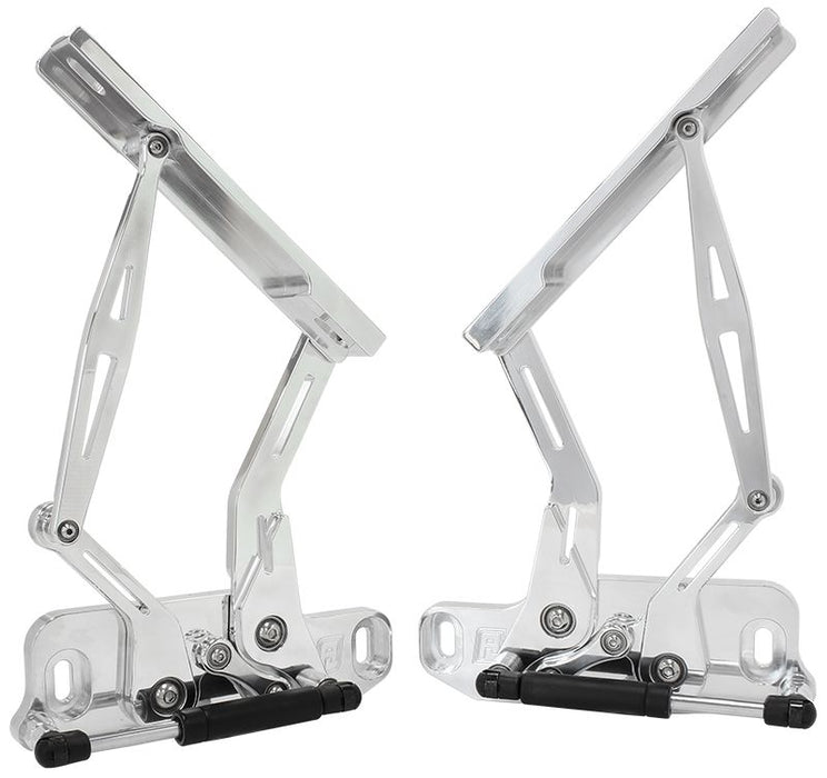 BILLET BONNET HINGE KIT POLISH - AF64-4122