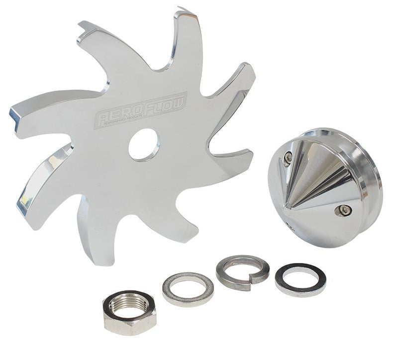 BILLET ALTERNATOR PULLEY & FAN - AF64-4300