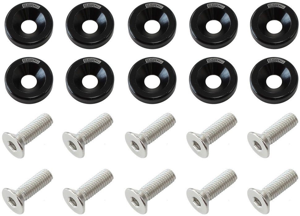BILLET DRESS UP FENDER BOLT 10 - AF64-4374BLK