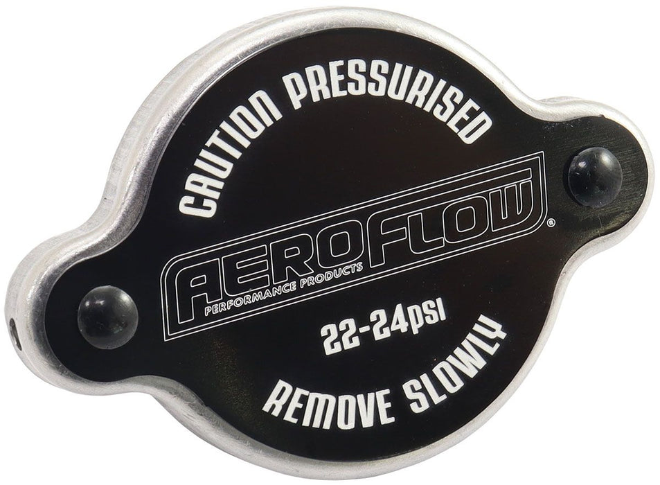 RADIATOR CAP 32MM BLACK 23 PSI - AF64-5034BLK