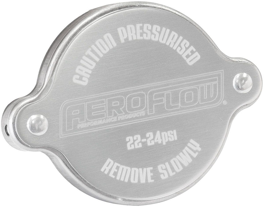 RADIATOR CAP 42MM SILVER 23PSI - AF64-5045S