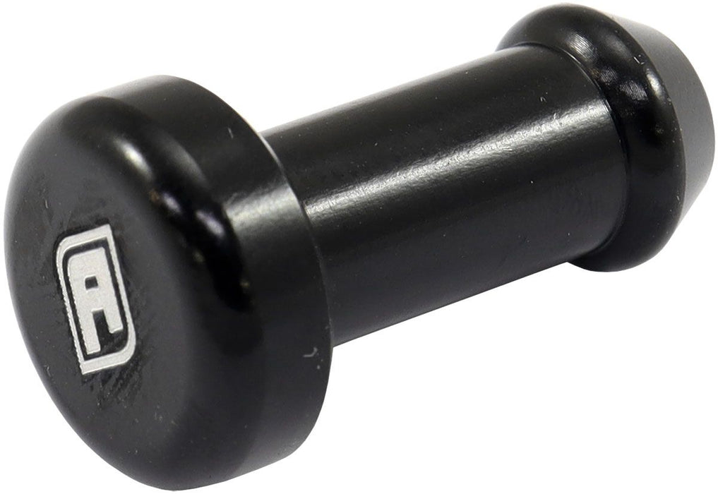 BLOCK OFF PLUG 1/4" 6mm BLACK - AF64-5206BLK
