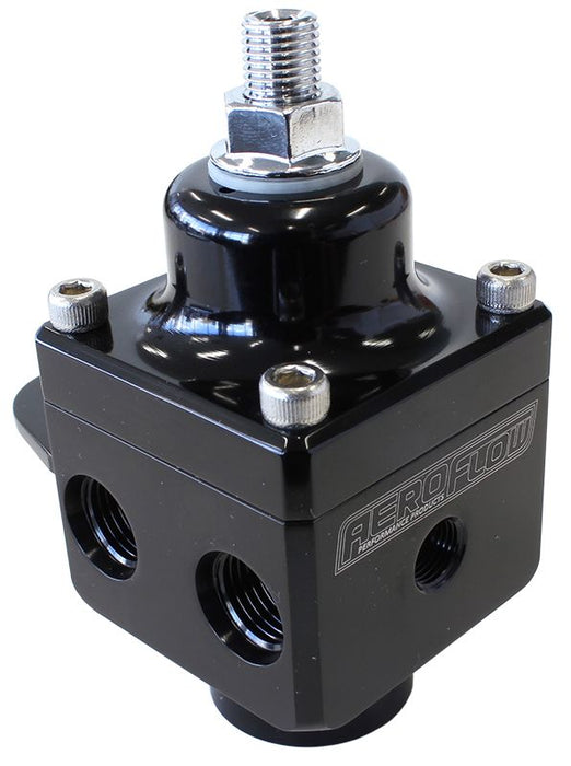 4 PORT FUEL PRESSURE REGULATOR - AF66-2048BLK