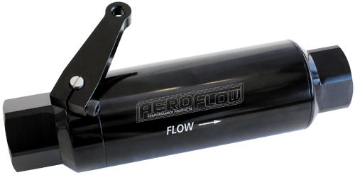 -12ORB INLINE FILTER WITH BALL - AF66-2051BLK