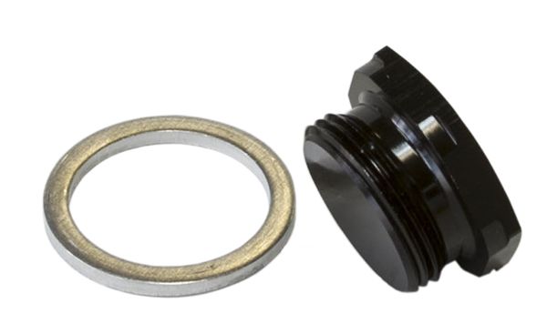 HOLLEY INLET BOWL BLANK PLUG - AF700-00BLK