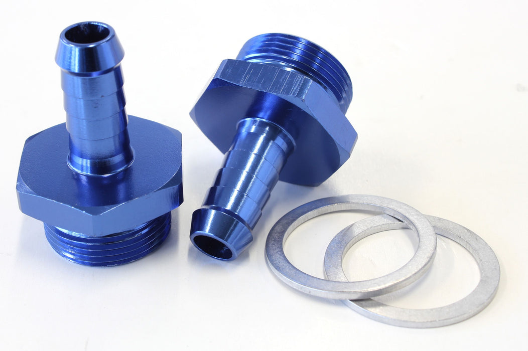 HOLLEY INLET FITTING 3/8" BARB - AF700-01
