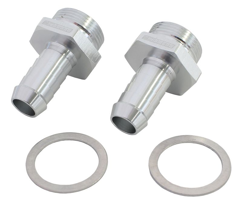 HOLLEY INLET FITTING 1/2" BARB - AF700-02S