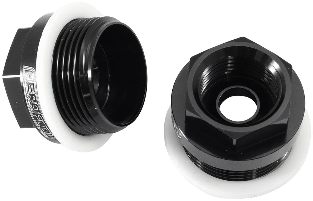 HOLLEY CARB INLET FITTING - AF700-03BLK