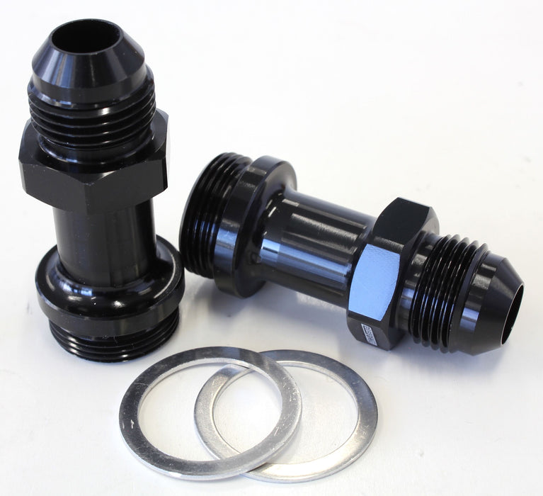 HOLLEY INLET FITTING -8AN - AF700-08BLK