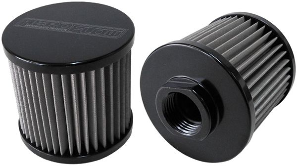 -12AN S/S BILLET BREATHER - AF77-2001BLK