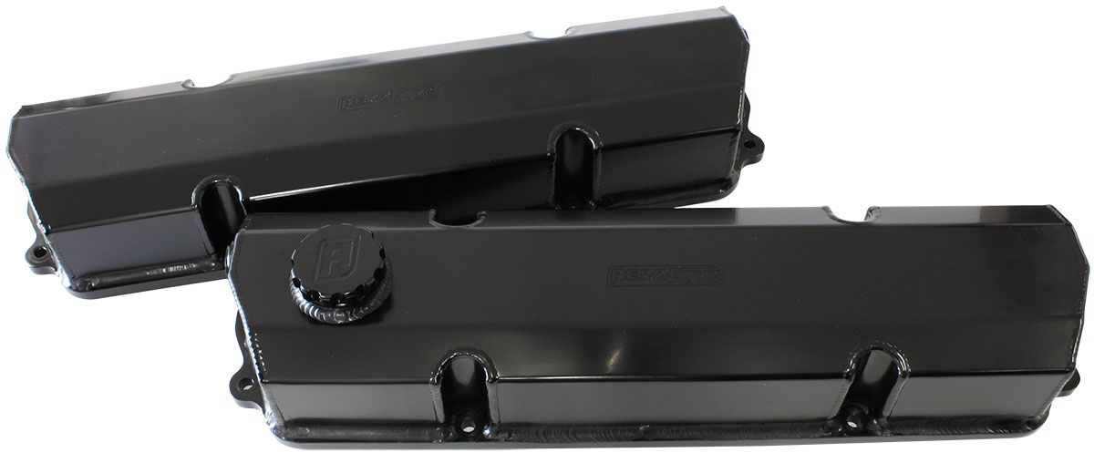 FABRICATED VALVE COVERS - AF77-5004BLK