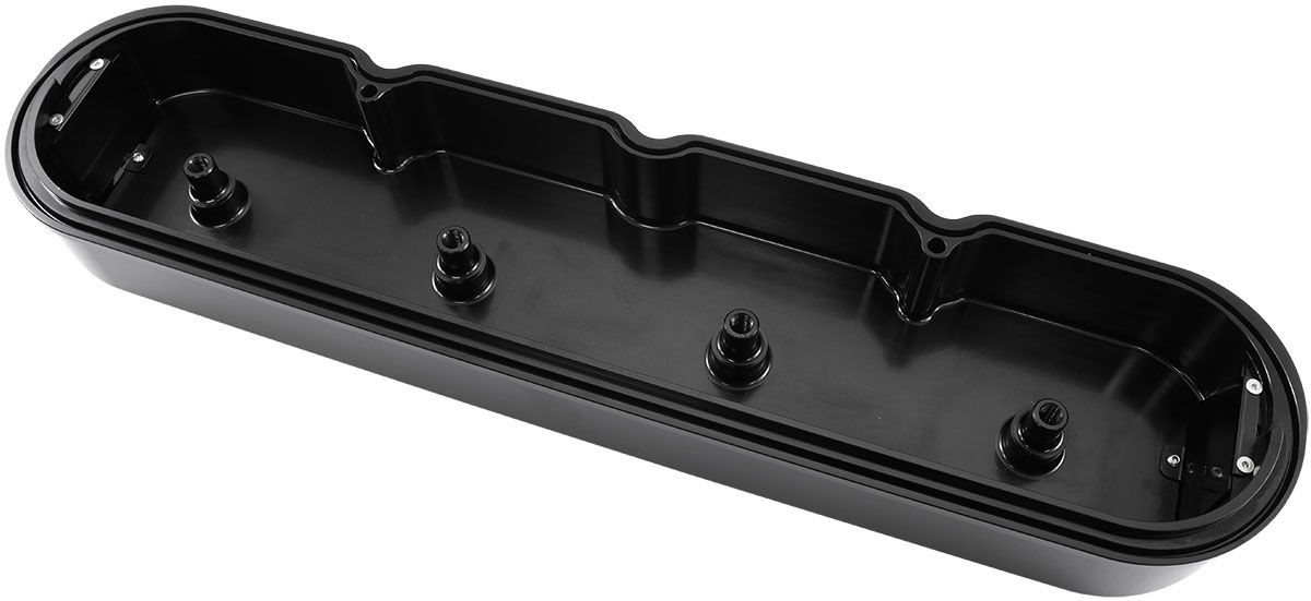 GM LS BILLET VALVE COVERS PAIR - AF77-5010BLK