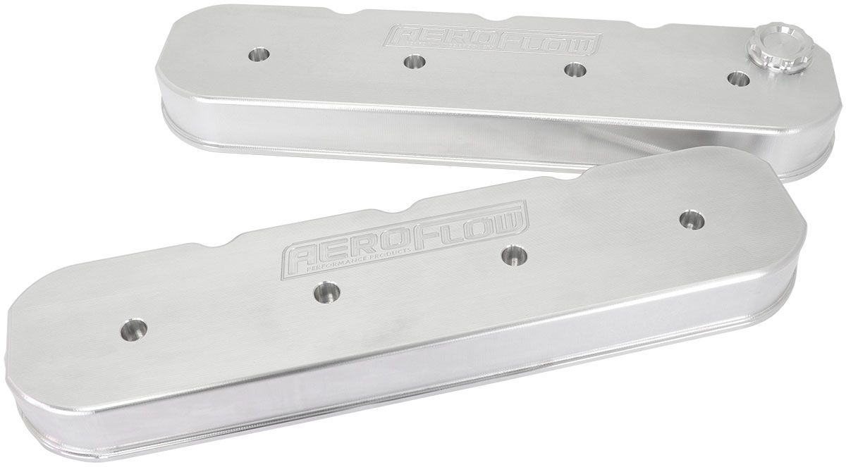GM LS BILLET VALVE COVERS PAIR - AF77-5010