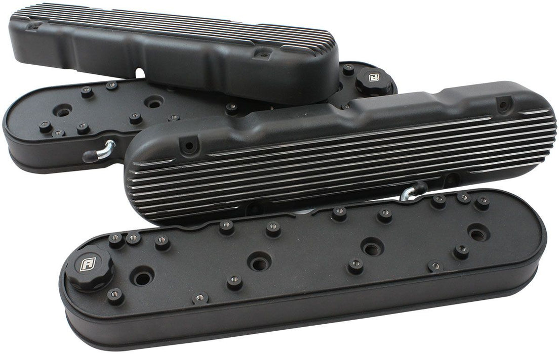 GM LS 2 PIECE VALVE COVERS - AF77-5020BLK