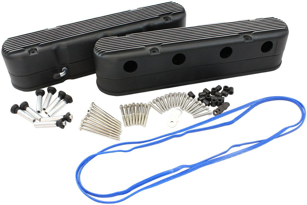 GM LS 2 PIECE VALVE COVERS - AF77-5020BLK