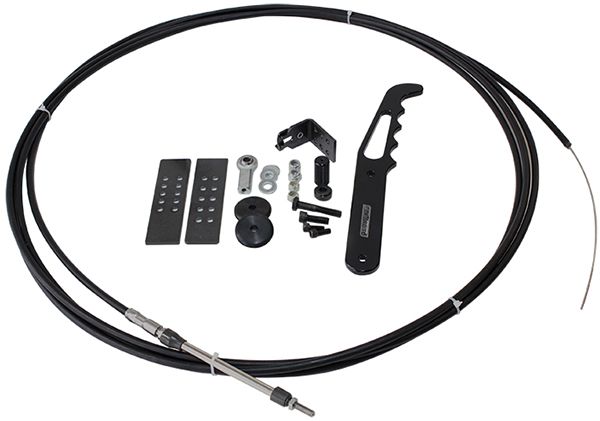 CHUTE RELEASE CABLE KIT BLACK - AF80-1000BLK