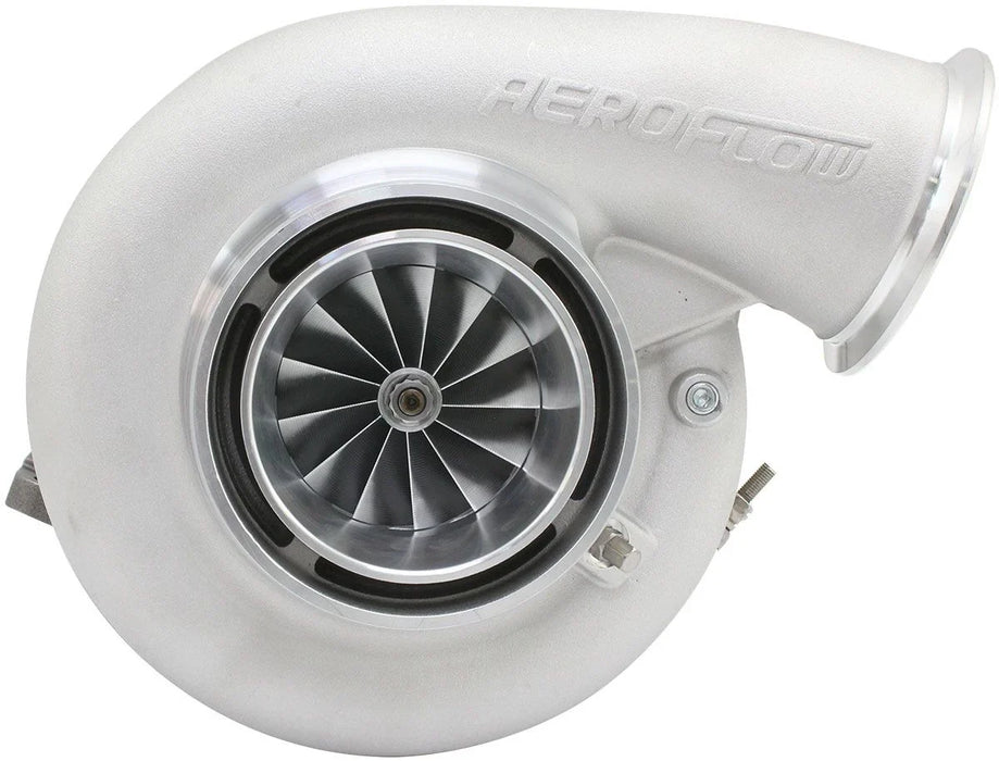 BOOSTED 8082 Turbocharger 1.28 T4 Twin Entry Turbine Inlet, V-Band Outlet, Natural Cast Finish - AF8005-4202