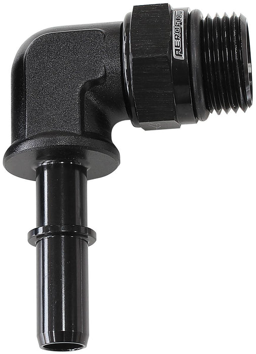 05BLK - EFI FUEL FITTING 90 DEG 5/16 - AF812-08-05BLK