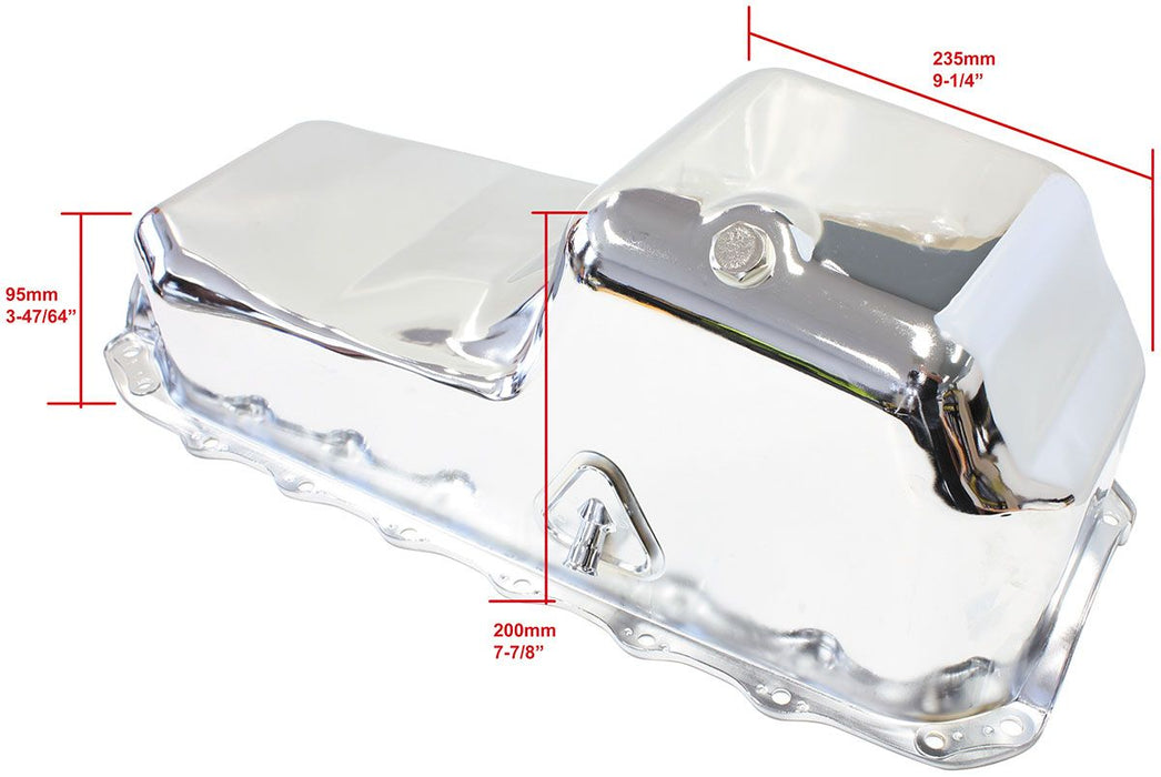 CHROME HOLDEN V8 OIL PAN - AF82-7002C
