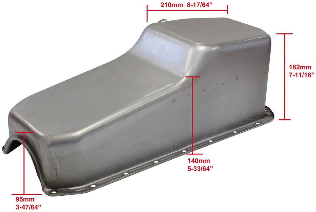 STEEL STOCK OIL PAN SBC RAW - AF82-9005