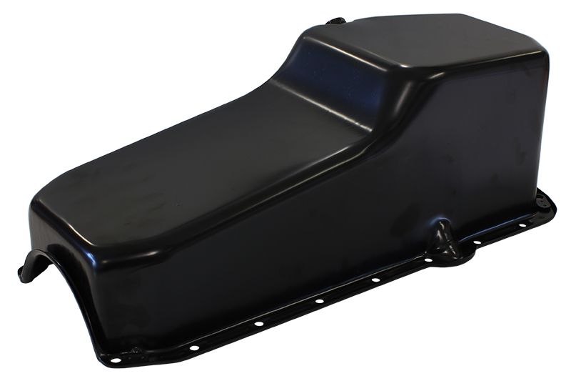 STEEL STOCK OIL PAN SBC BLACK - AF82-9092BLK