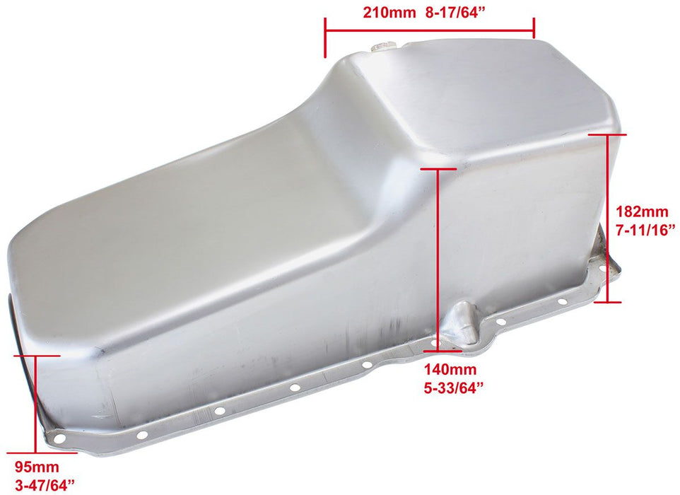STOCK OIL PAN SBC LATE '86 ON - AF82-9414