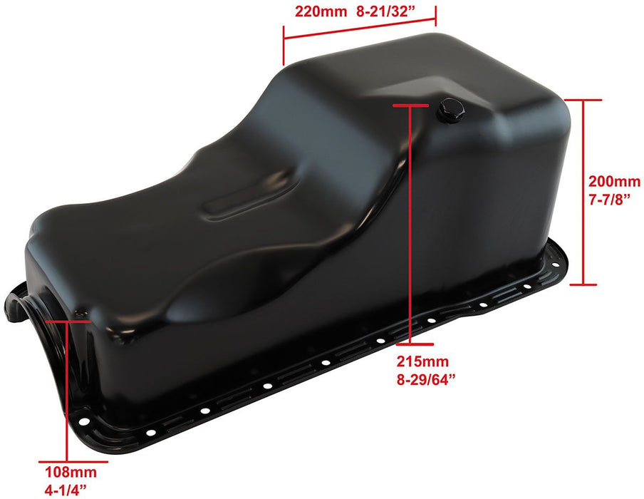 STOCK FORD 351W V8 OIL PAN - AF82-9532BLK