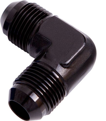 MALE FLARE UNION 90 DEG -10AN - AF821-10BLK